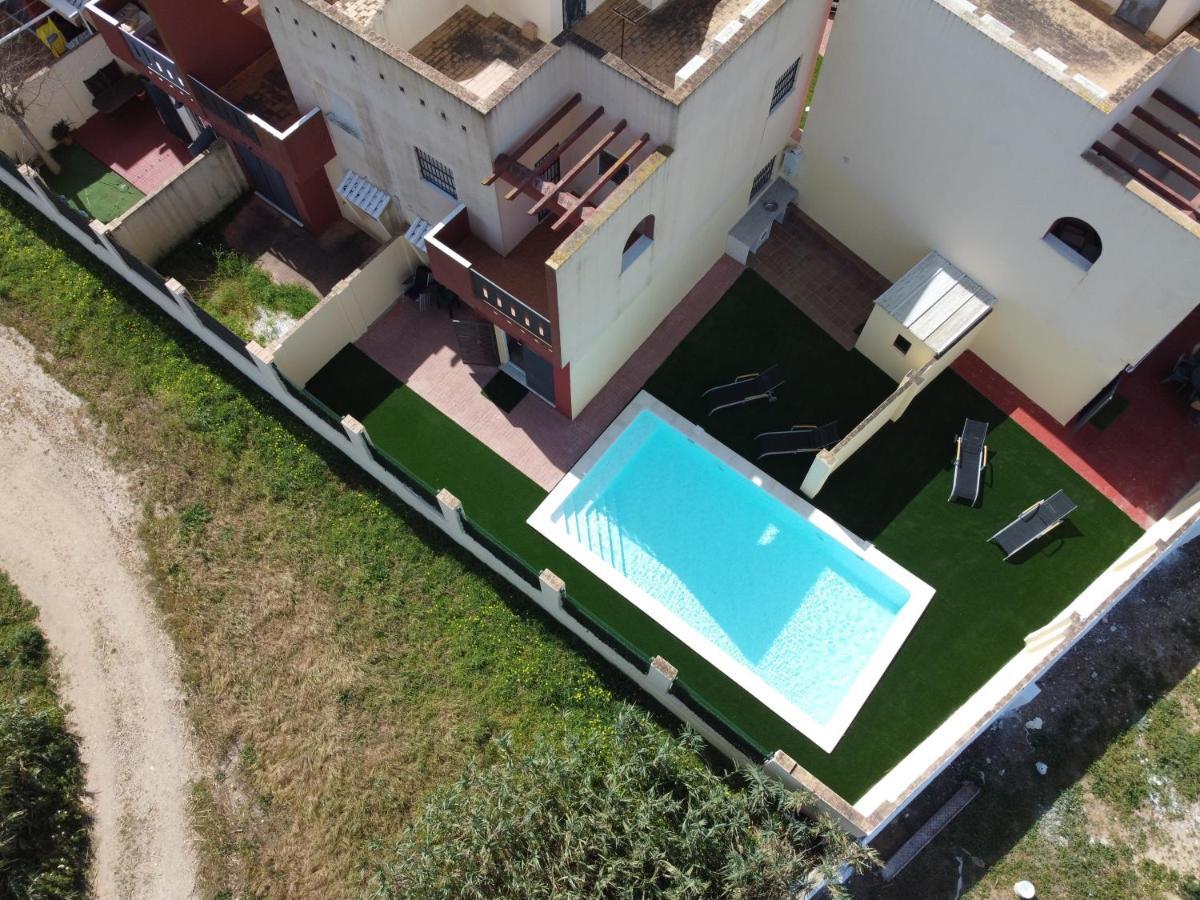 치클라나 데 라 프론테라 Casa Piscina Playa Barrosa Delfin 6 빌라 외부 사진